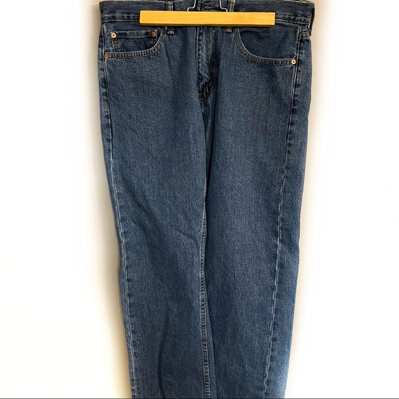 LEVI’S 505 classic straight leg stonewash jean - Picture 1 of 4